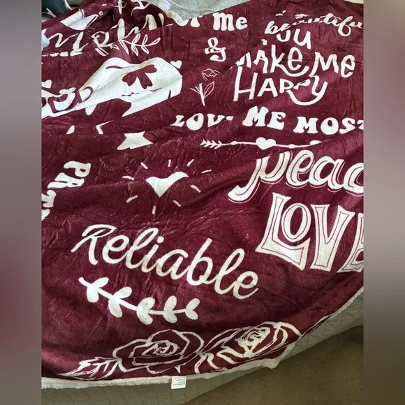 Blanket Robe MOM My Best Friend Hoodie Warm Wraparound NEW! - Picture 8 of 13